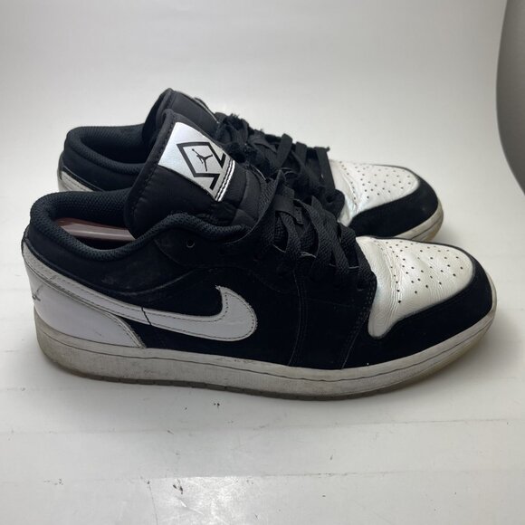 Nike Air Jordan 1 Low Diamond Shorts Black White DH6931-001 Men's Size 9 (Read) - Picture 3 of 13